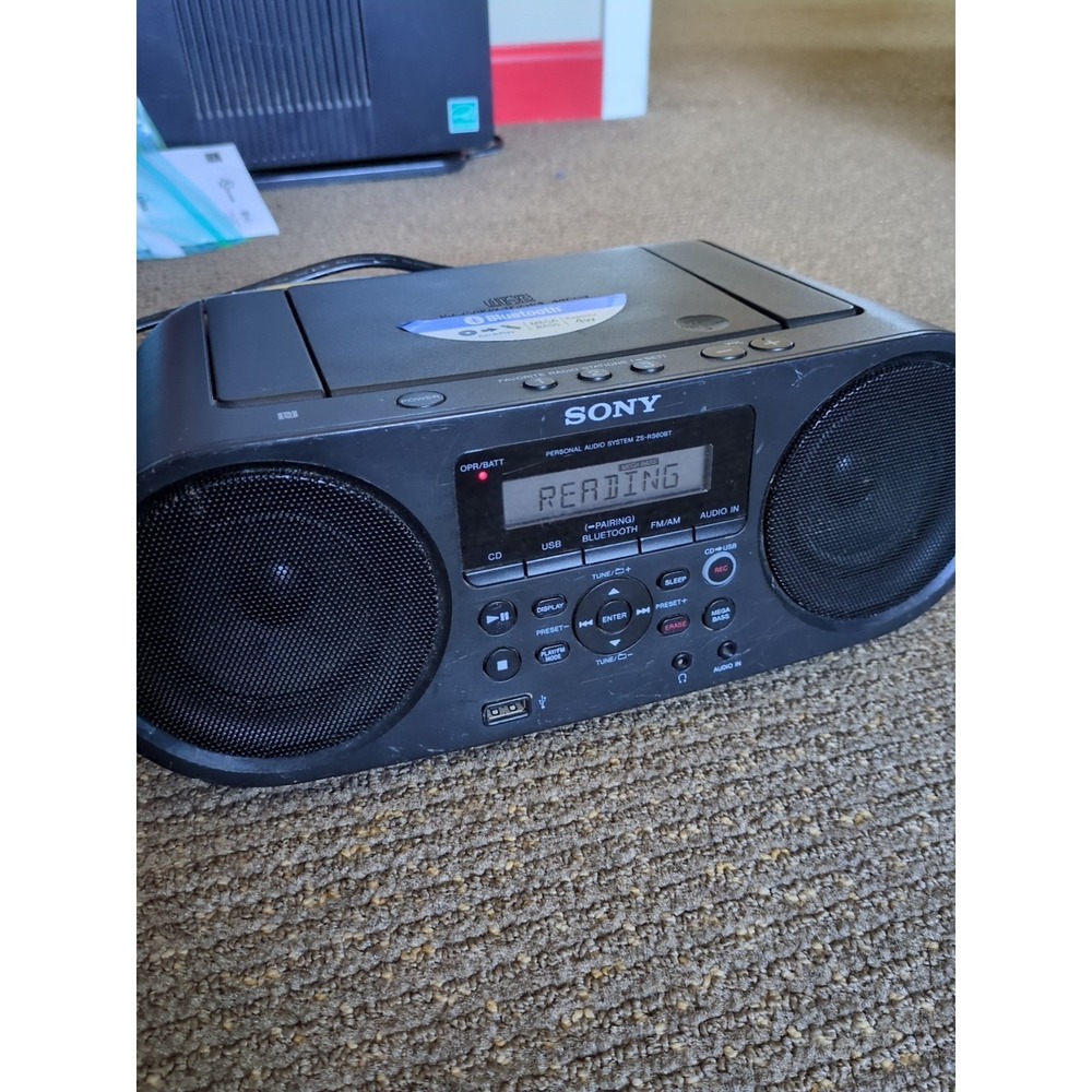 Sony ZS-RS60BT Boombox Black Could Not Pair Bluetooth